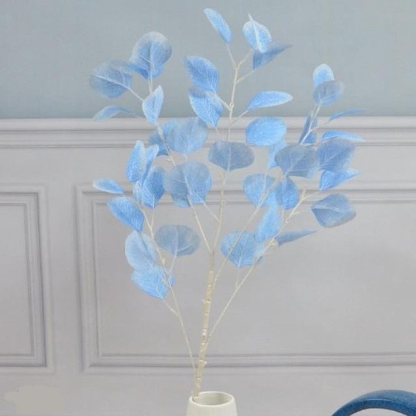 Doho Leaf Simulation Artificial Flowers Decorative Eucalyptus Flowers