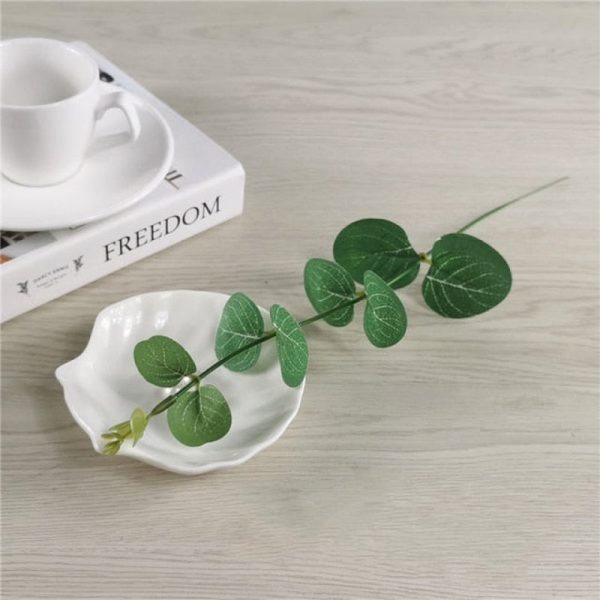 Doho Leaf Simulation Artificial Flowers Decorative Eucalyptus Flowers