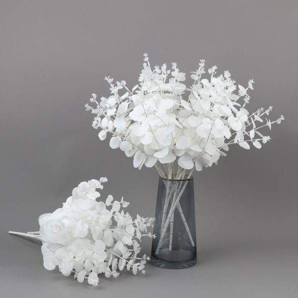 Doho Leaf Simulation Artificial Flowers Decorative Eucalyptus Flowers