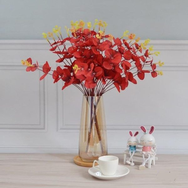 Doho Leaf Simulation Artificial Flowers Decorative Eucalyptus Flowers