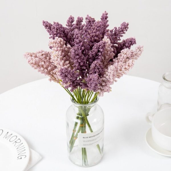 Dora Artificial Flowers Wheat Grain Plants Decor Bouquet