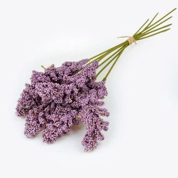 Dora Artificial Flowers Wheat Grain Plants Decor Bouquet