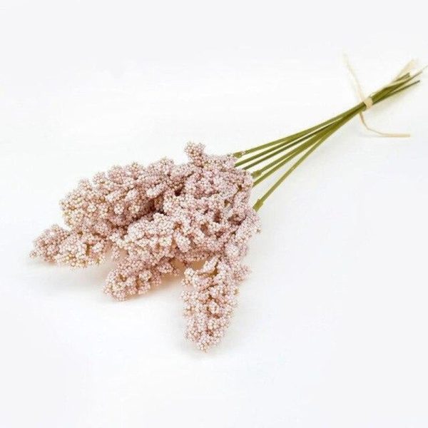 Dora Artificial Flowers Wheat Grain Plants Decor Bouquet