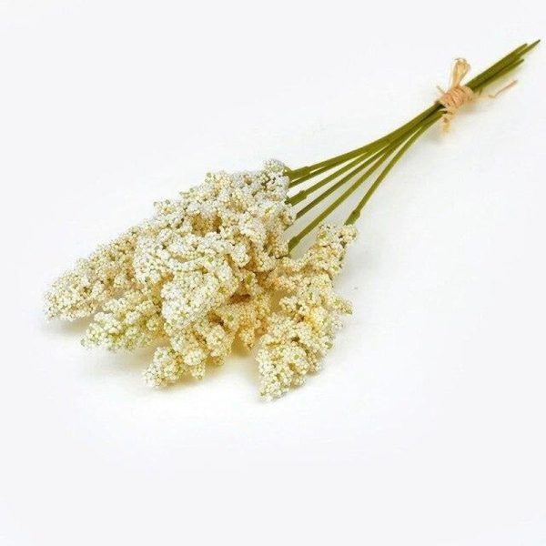Dora Artificial Flowers Wheat Grain Plants Decor Bouquet