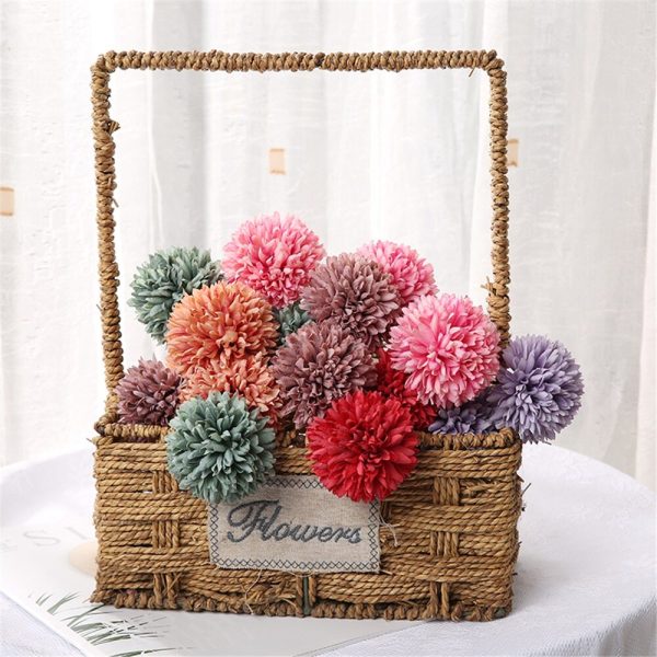 Fiffy Dandelion Artificial Flower Bouquets Flower Arrangement