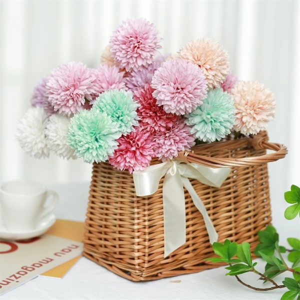 Fiffy Dandelion Artificial Flower Bouquets Flower Arrangement