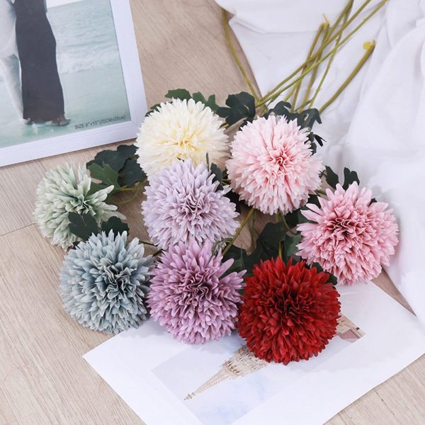Fiffy Dandelion Artificial Flower Bouquets Flower Arrangement