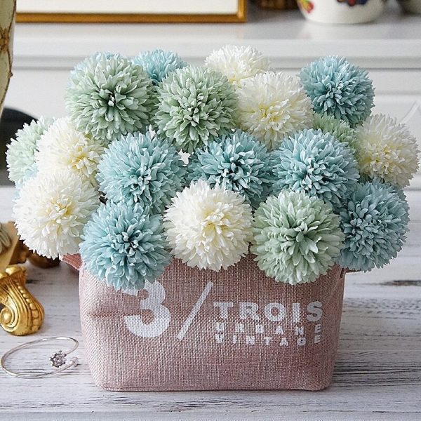 Fiffy Dandelion Artificial Flower Bouquets Flower Arrangement