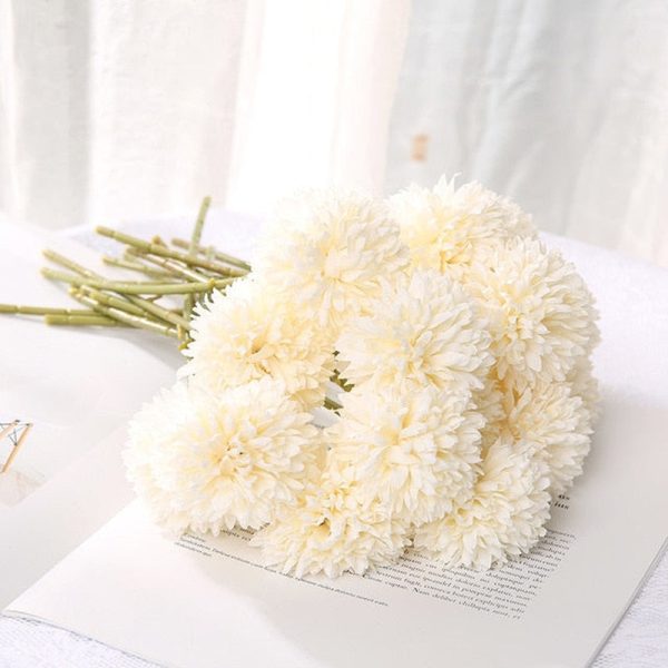 Fiffy Dandelion Artificial Flower Bouquets Flower Arrangement