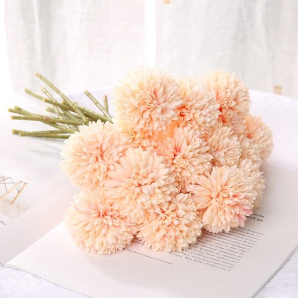 Fiffy Dandelion Artificial Flower Bouquets Flower Arrangement