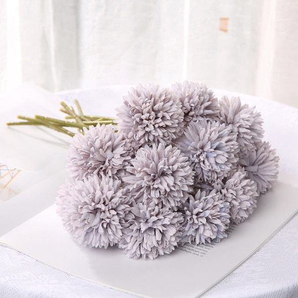 Fiffy Dandelion Artificial Flower Bouquets Flower Arrangement
