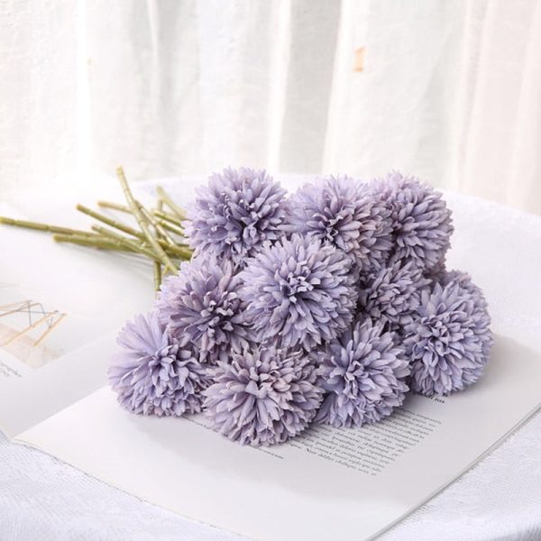 Fiffy Dandelion Artificial Flower Bouquets Flower Arrangement