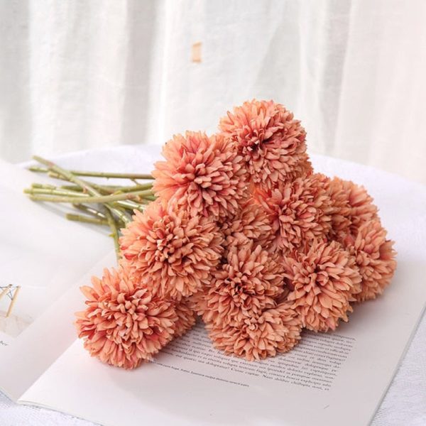 Fiffy Dandelion Artificial Flower Bouquets Flower Arrangement