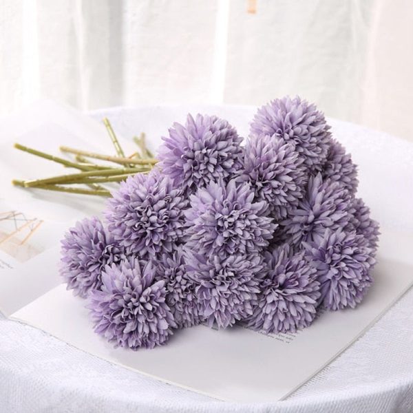 Fiffy Dandelion Artificial Flower Bouquets Flower Arrangement