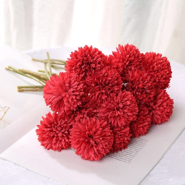 Fiffy Dandelion Artificial Flower Bouquets Flower Arrangement