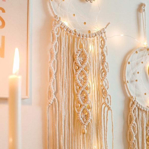 Macramo Nursery Ornament Decor Wall Hanging Tapestry Dream Catcher