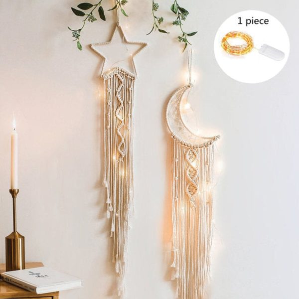 Macramo Nursery Ornament Decor Wall Hanging Tapestry Dream Catcher