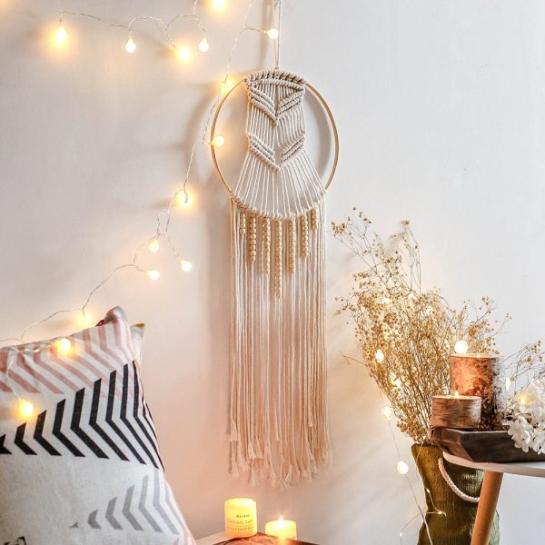 Macramo Nursery Ornament Decor Wall Hanging Tapestry Dream Catcher