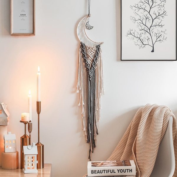 Macramo Nursery Ornament Decor Wall Hanging Tapestry Dream Catcher