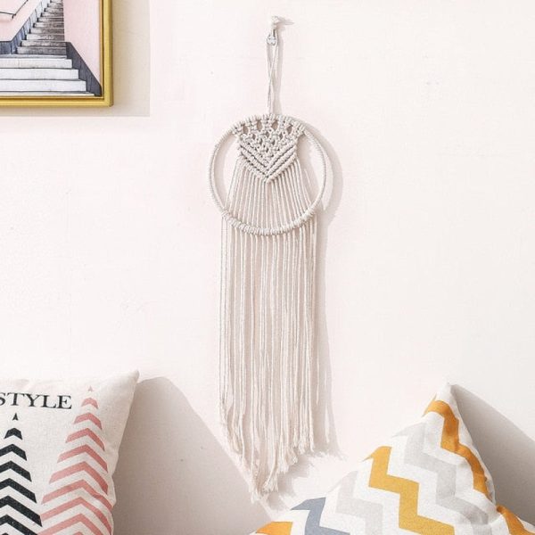 Macramo Nursery Ornament Decor Wall Hanging Tapestry Dream Catcher