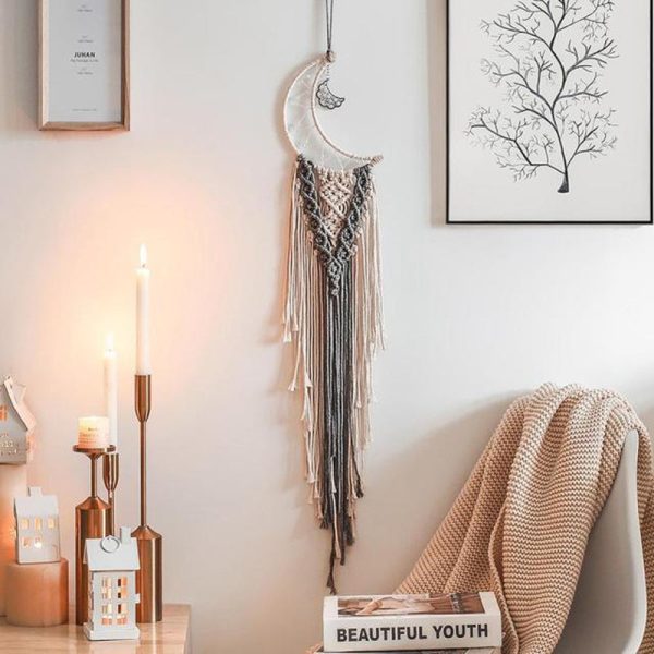 Macramo Nursery Ornament Decor Wall Hanging Tapestry Dream Catcher