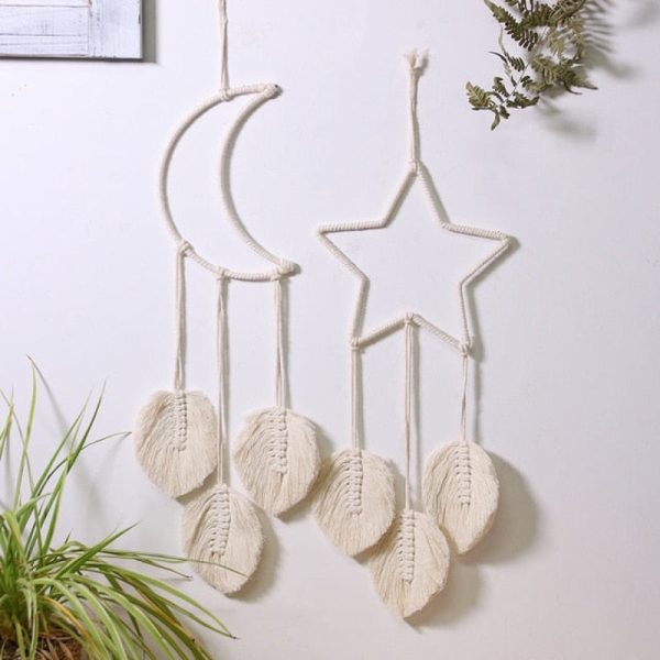 Macramo Nursery Ornament Decor Wall Hanging Tapestry Dream Catcher