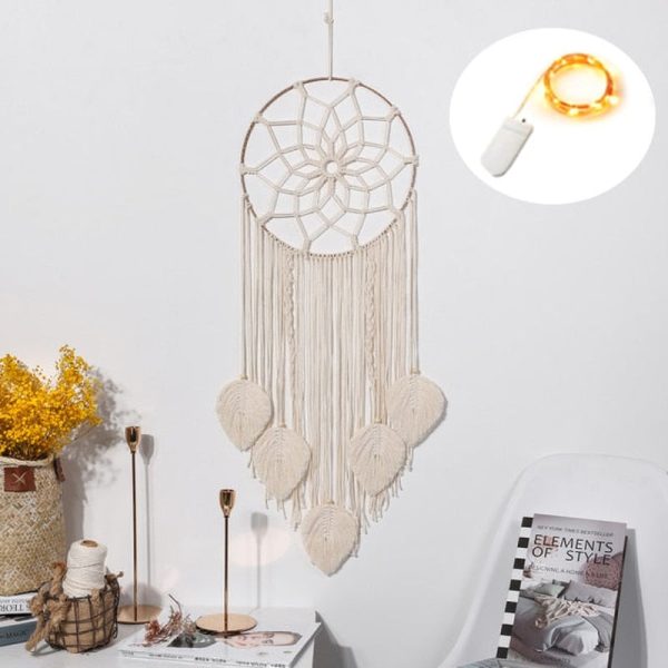 Macramo Nursery Ornament Decor Wall Hanging Tapestry Dream Catcher