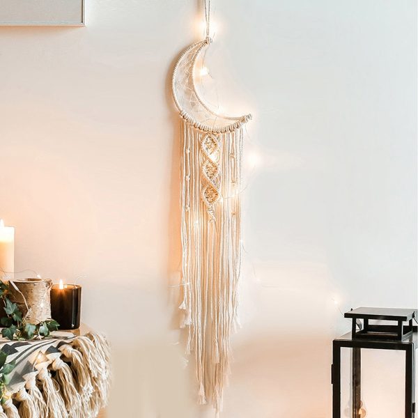 Macramo Nursery Ornament Decor Wall Hanging Tapestry Dream Catcher