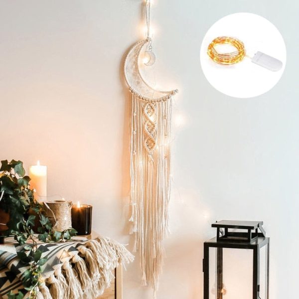 Macramo Nursery Ornament Decor Wall Hanging Tapestry Dream Catcher