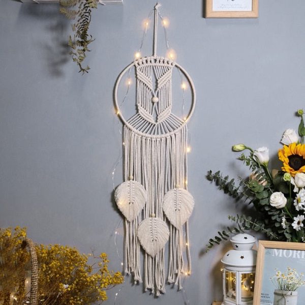 Macramo Nursery Ornament Decor Wall Hanging Tapestry Dream Catcher