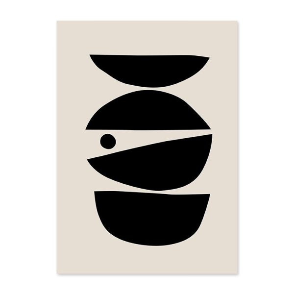 Abstract Human Figure Canvas Visual Artworks