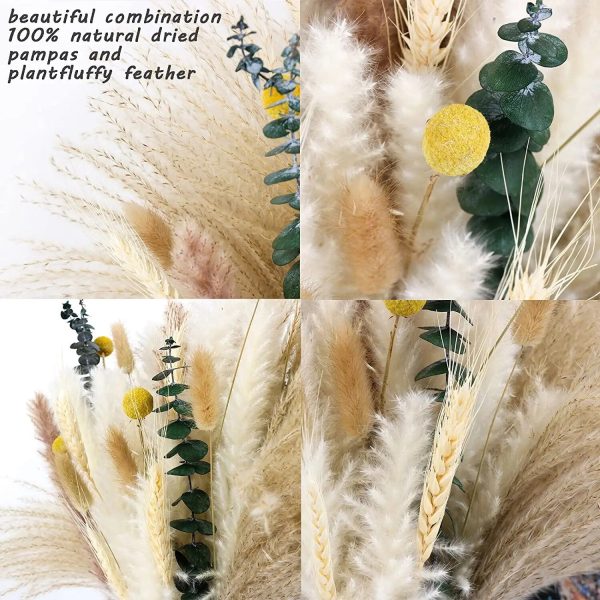 Bushland Bloom Pampas Bouquet Set
