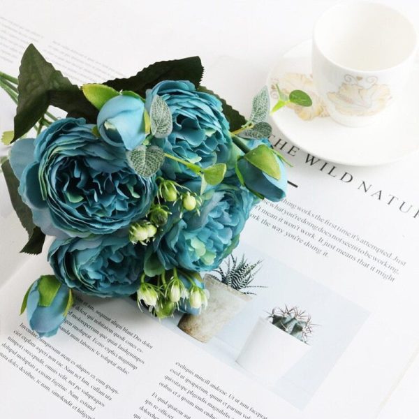 Tina's Peony Artificial Flowers Diy Fake Plants Bouquet