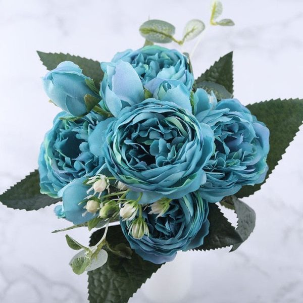 Tina's Peony Artificial Flowers Diy Fake Plants Bouquet