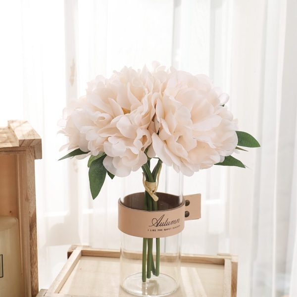 Vinny Artificial Hydrangea Flowers Blooming  Flower Branch