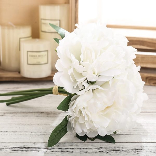 Vinny Artificial Hydrangea Flowers Blooming  Flower Branch