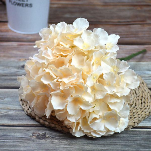 Vinny Artificial Hydrangea Flowers Blooming  Flower Branch