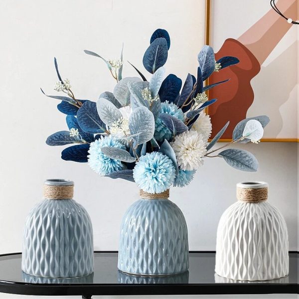 Zolu Artificial Flower Decoration Silk Plastic Plant Bouquets
