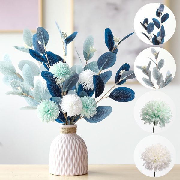 Zolu Artificial Flower Decoration Silk Plastic Plant Bouquets