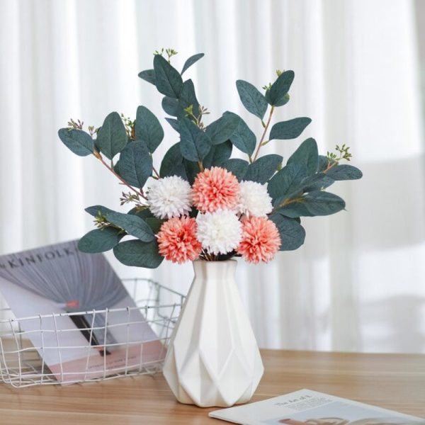 Zolu Artificial Flower Decoration Silk Plastic Plant Bouquets