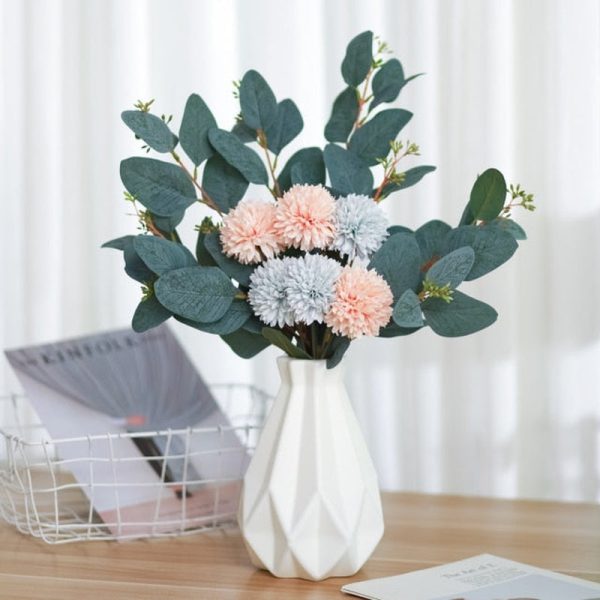 Zolu Artificial Flower Decoration Silk Plastic Plant Bouquets