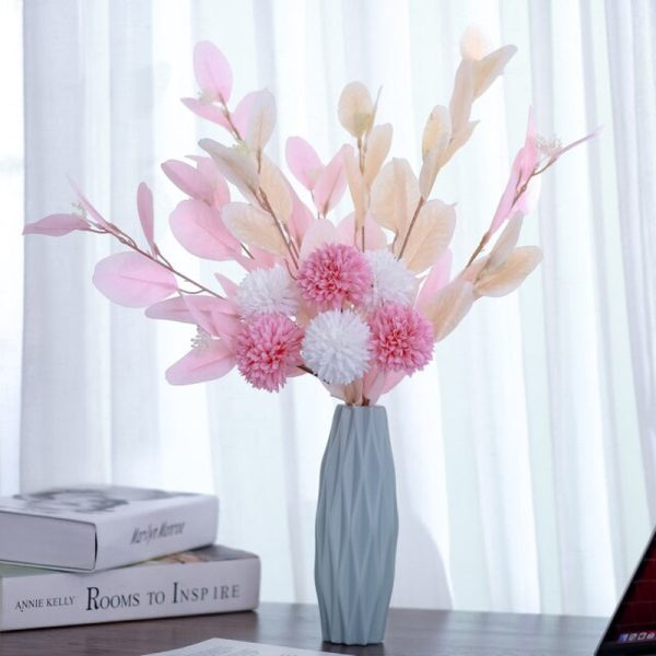 Zolu Artificial Flower Decoration Silk Plastic Plant Bouquets