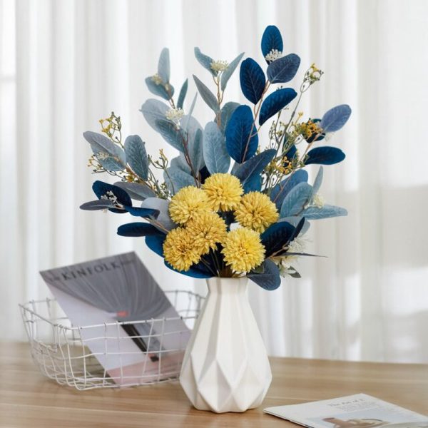 Zolu Artificial Flower Decoration Silk Plastic Plant Bouquets