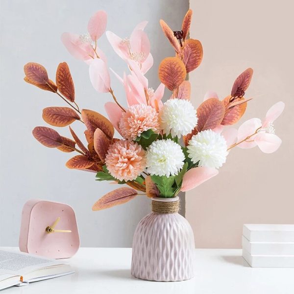Zolu Artificial Flower Decoration Silk Plastic Plant Bouquets